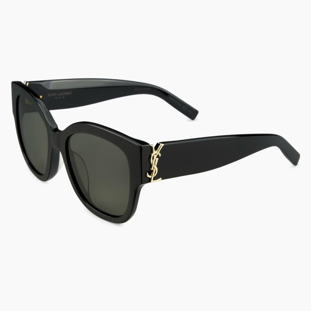 Saint Laurent 
Monogram Acetate 56MM Cat-eye Sunglasses - Picture 2 of 7